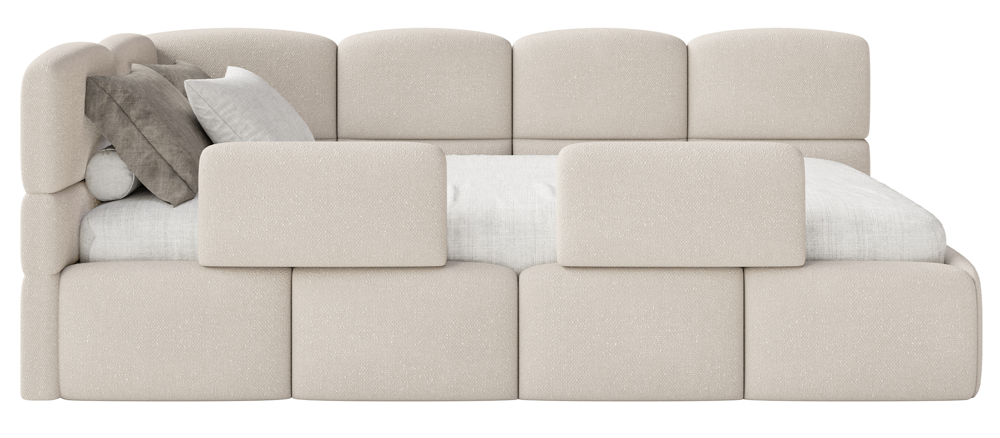 Gulta ar matraci Clod 220/88/110 cm Melody 14 - N1 Home