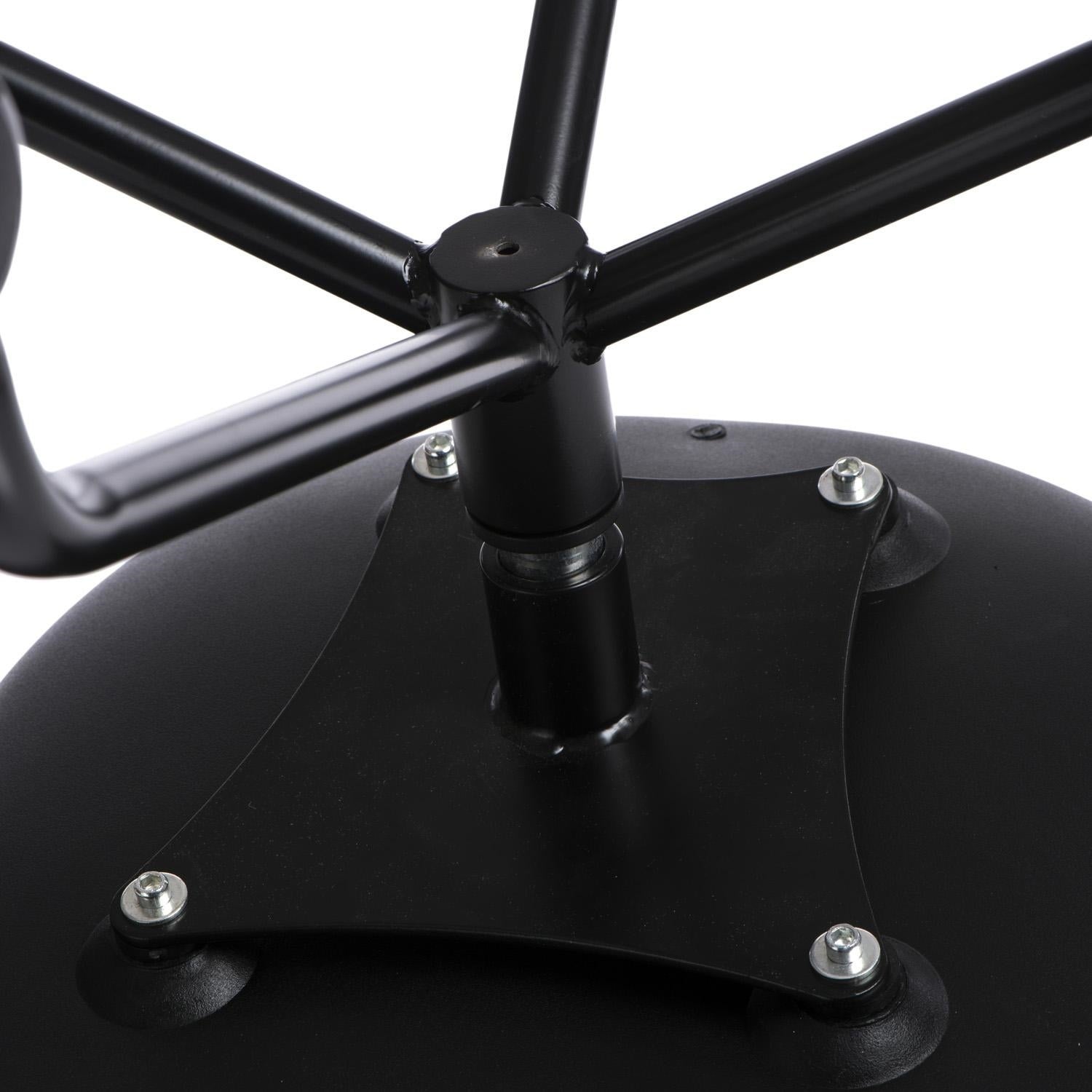 Krēsls Rou 78/56/56,5 cm melns - N1 Home