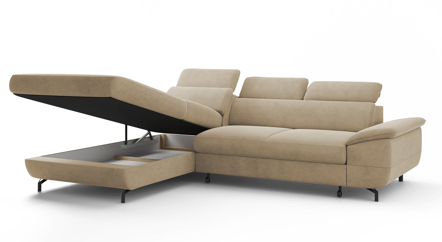 Dīvāns Lamigo L 80/268/203 cm Castel 04