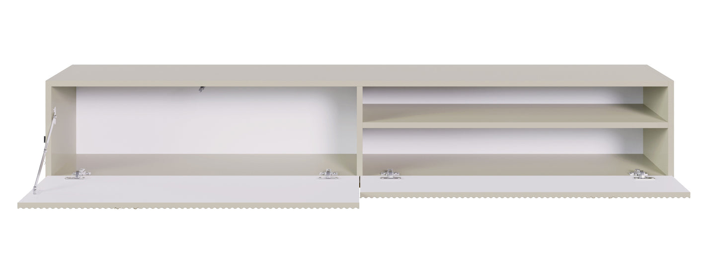 TV skapis Velda 175/28/31 cm bēšs