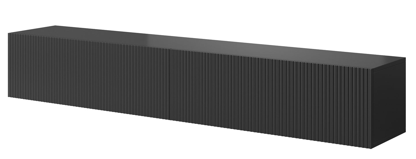 TV skapis Velda 175/28/31 cm melns