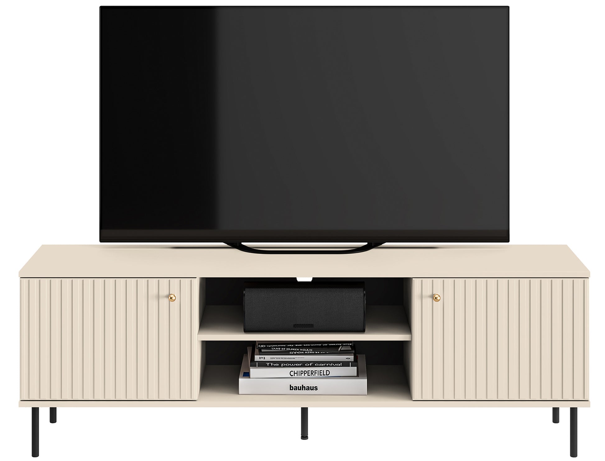 TV skapis Galeto 53/160/40 cm bēšš - N1 Home