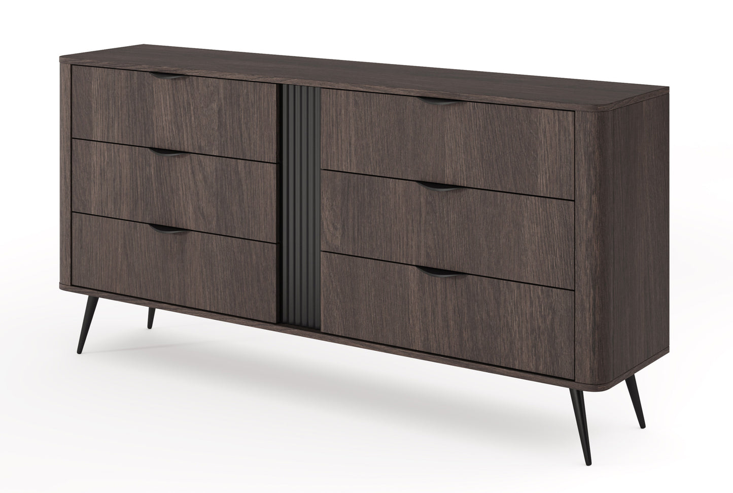 Kumode Verto 81/163/38 cm Dunin ozols - N1 Home