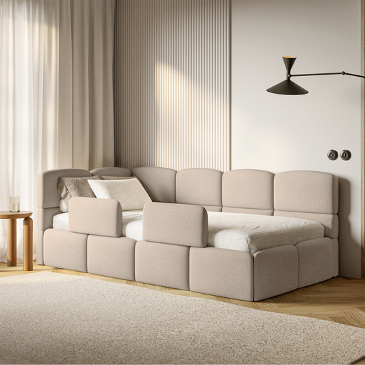 Gulta ar matraci Clod 220/88/110 cm Melody 13 - N1 Home