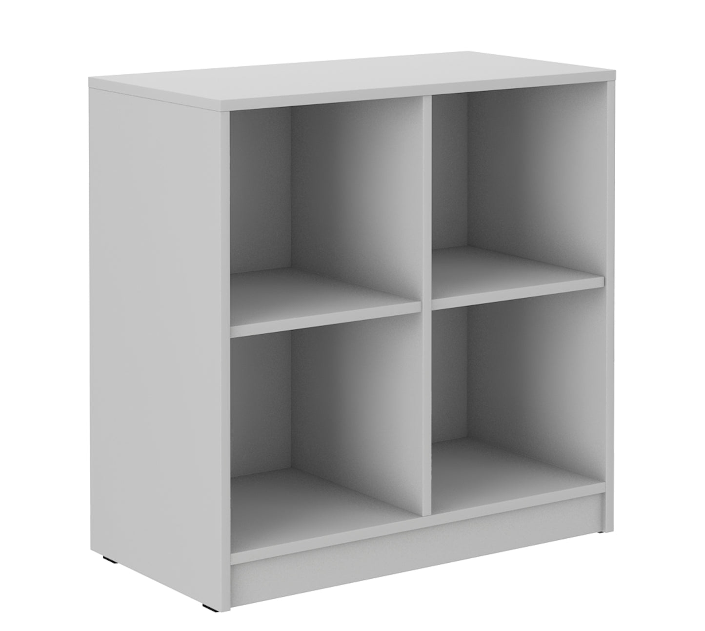 Biroja kabinets Stun 81/80/42 cm pelēks - N1 Home