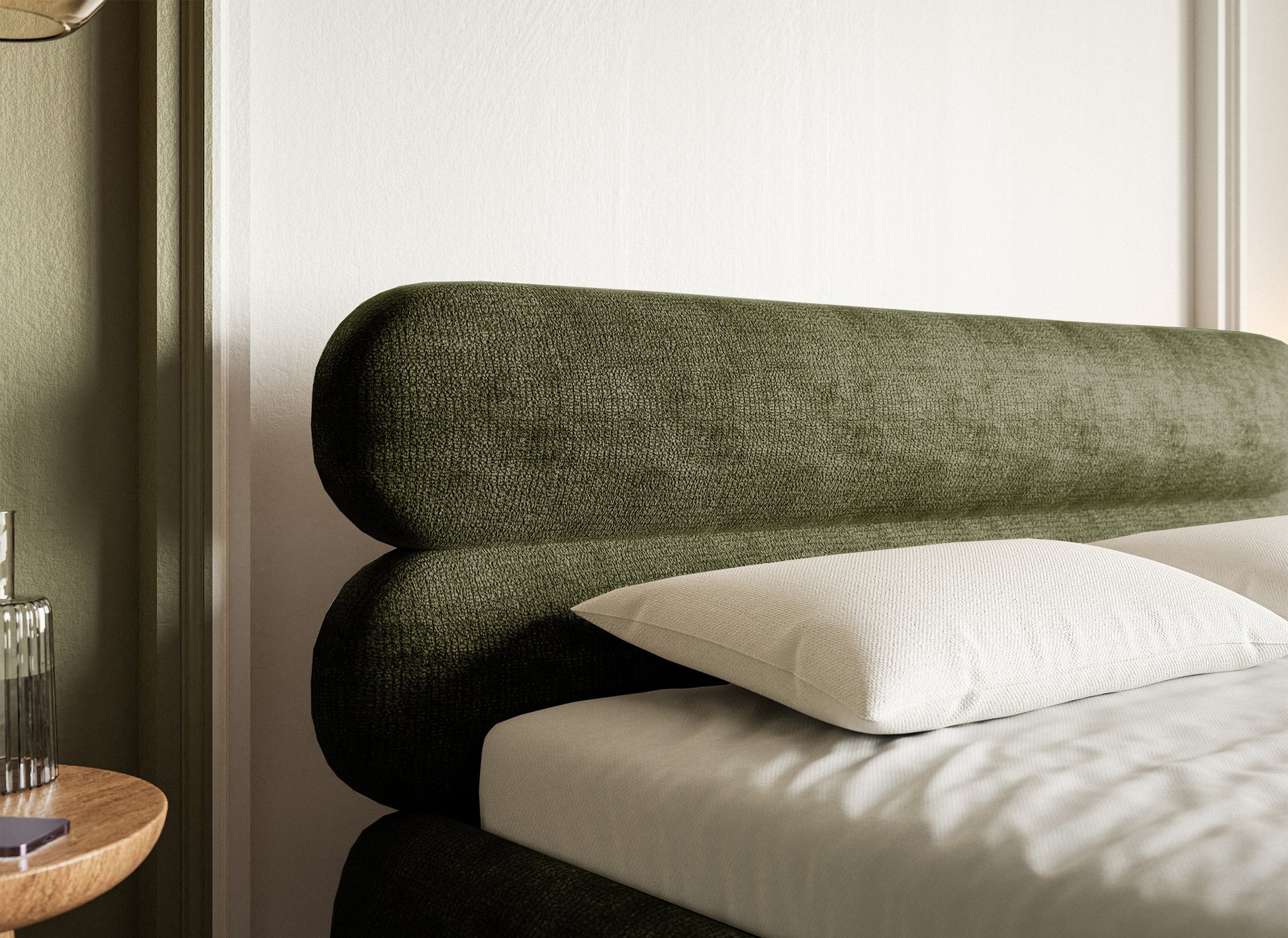 Gulta  Loure 140/160/180x200 cm Perfect Harmony 39/melns kājas - N1 Home