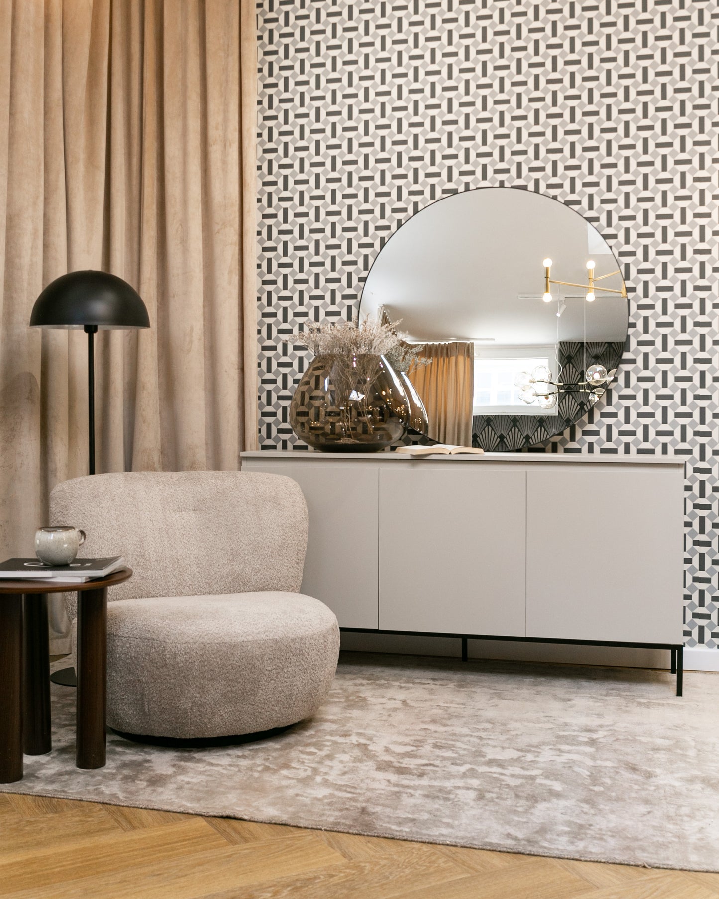 Kumode Bommo 150/75/35 cm kašmirs - N1 Home