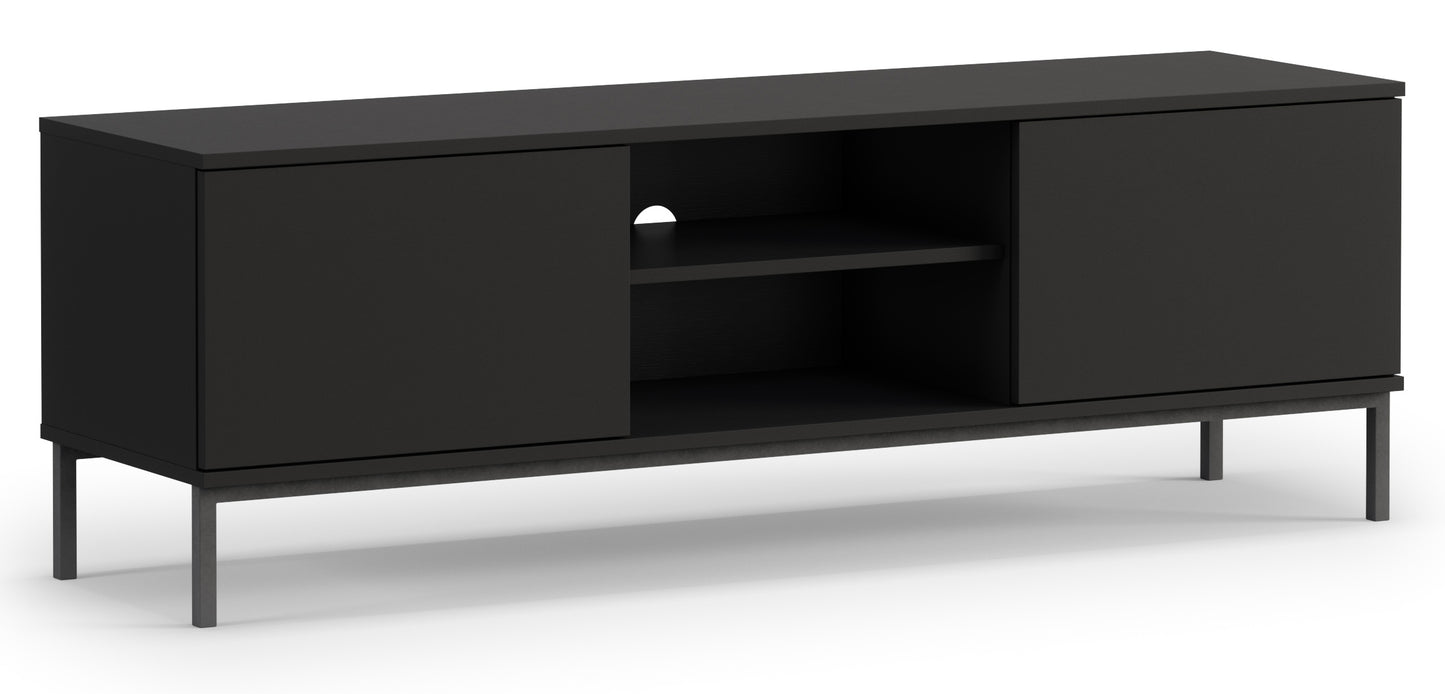 TV skapis Polka 50/150/41 cm melns