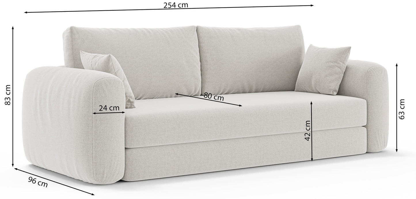 Dīvāns Velero 42/200/80 cm Verita 18 - N1 Home