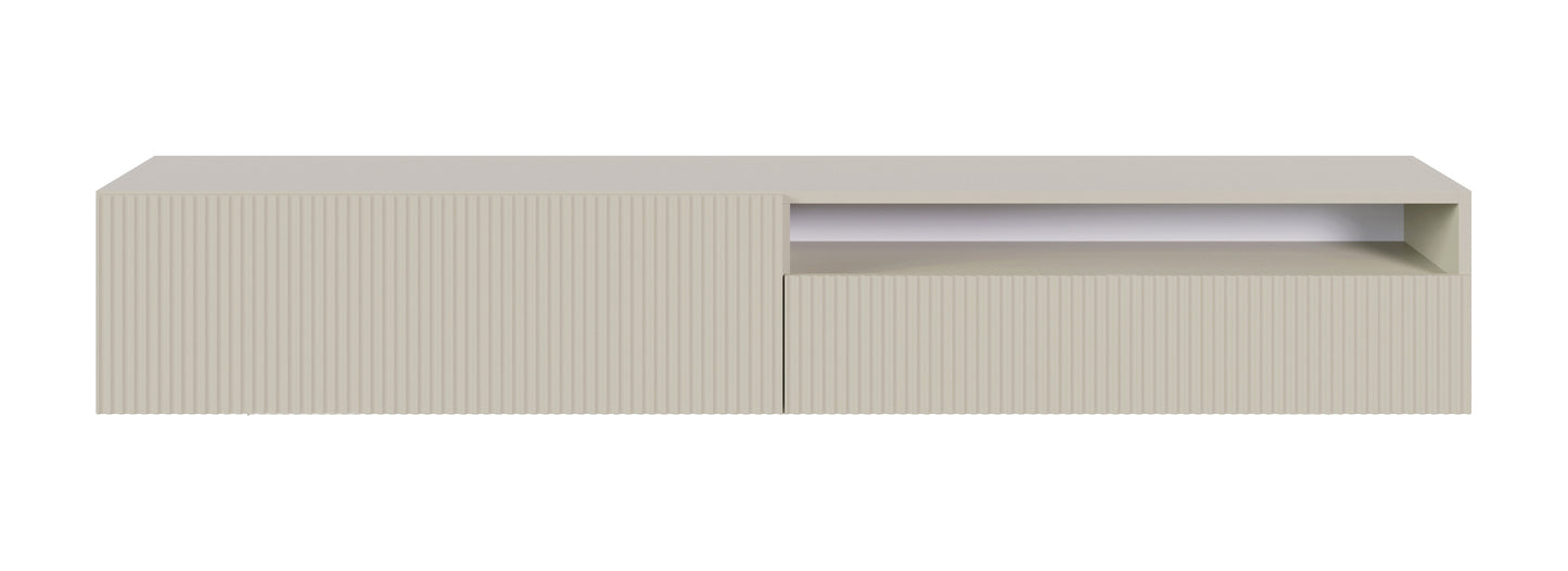 TV skapis Velda 175/28/31 cm bēšs