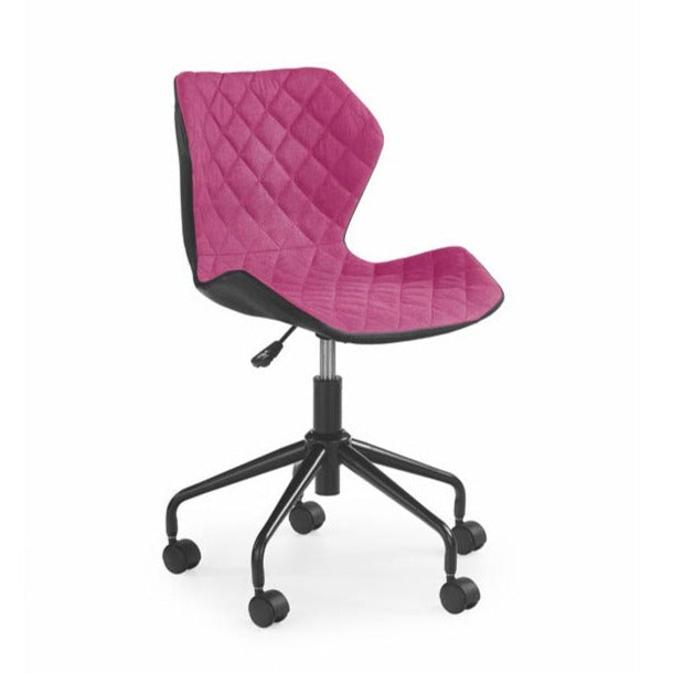 Krēsls Rob eko adā 78/48/53 cm rozā/melns - N1 Home