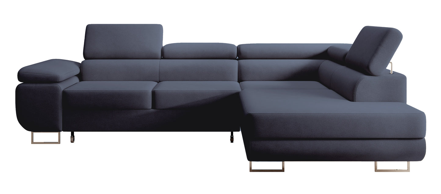 Dīvāns Steva 90/275/203 cm Castel 79 - N1 Home