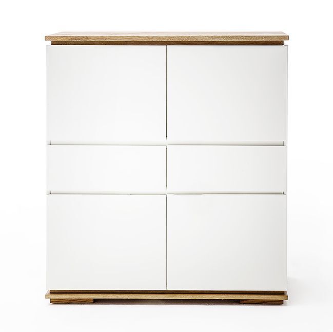 Kumode Brido 102/115/40 cm balts - N1 Home