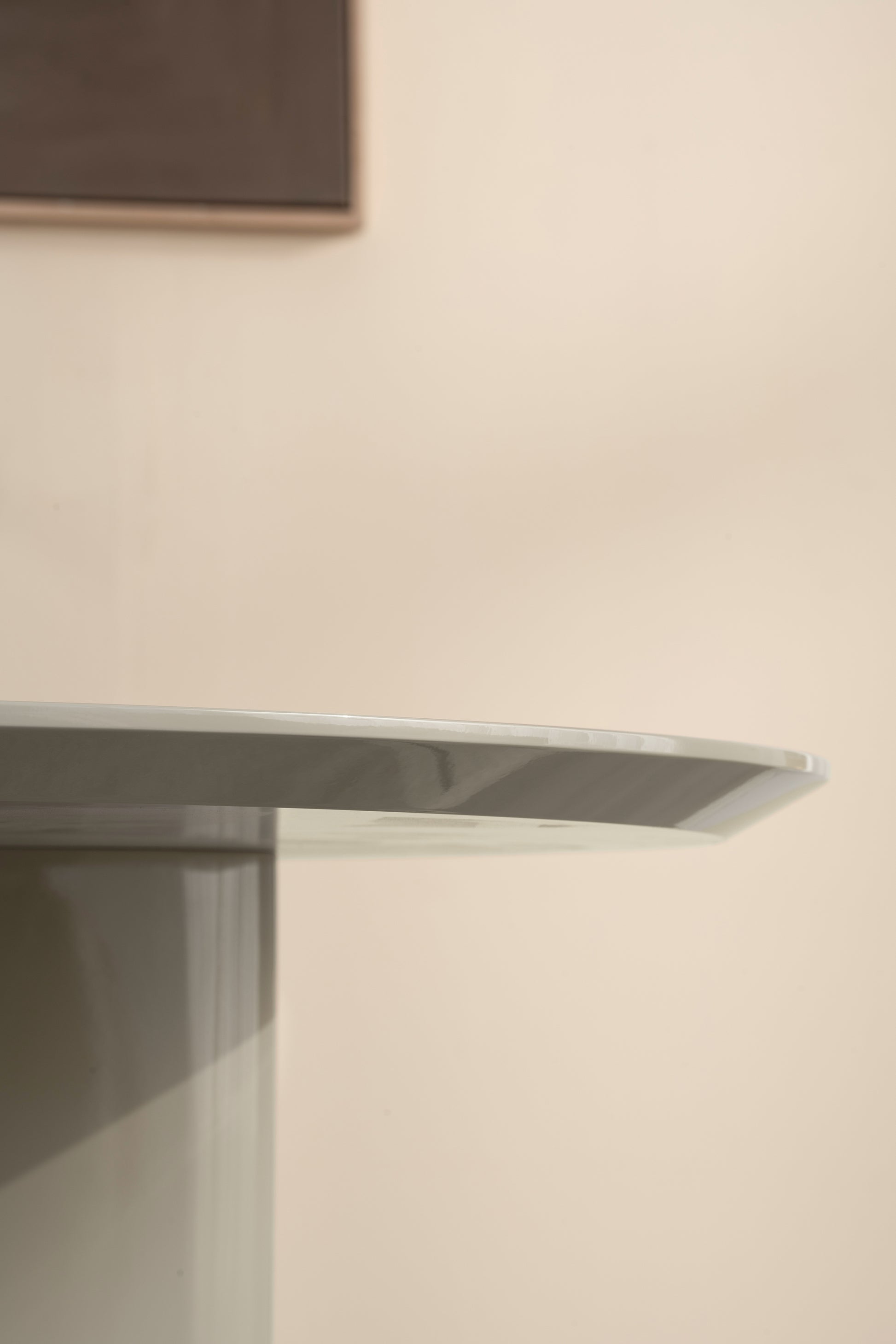 Galds Plove 120/75 cm bēšs - N1 Home