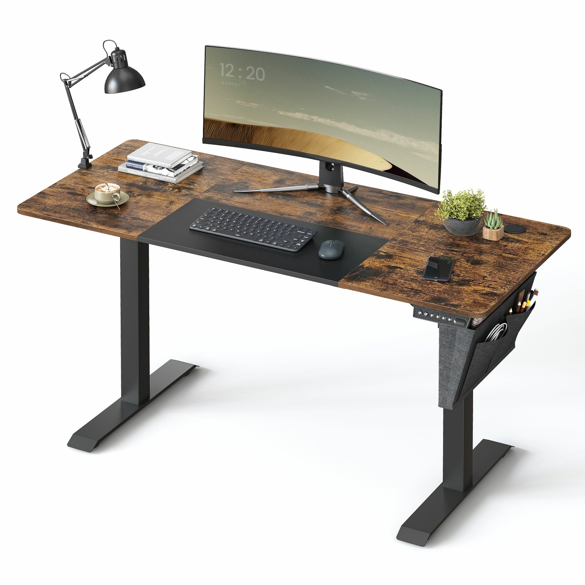 Elektriski regulējams rakstāmgalds TL 140 x 60 x 72-120 cm - N1 Home