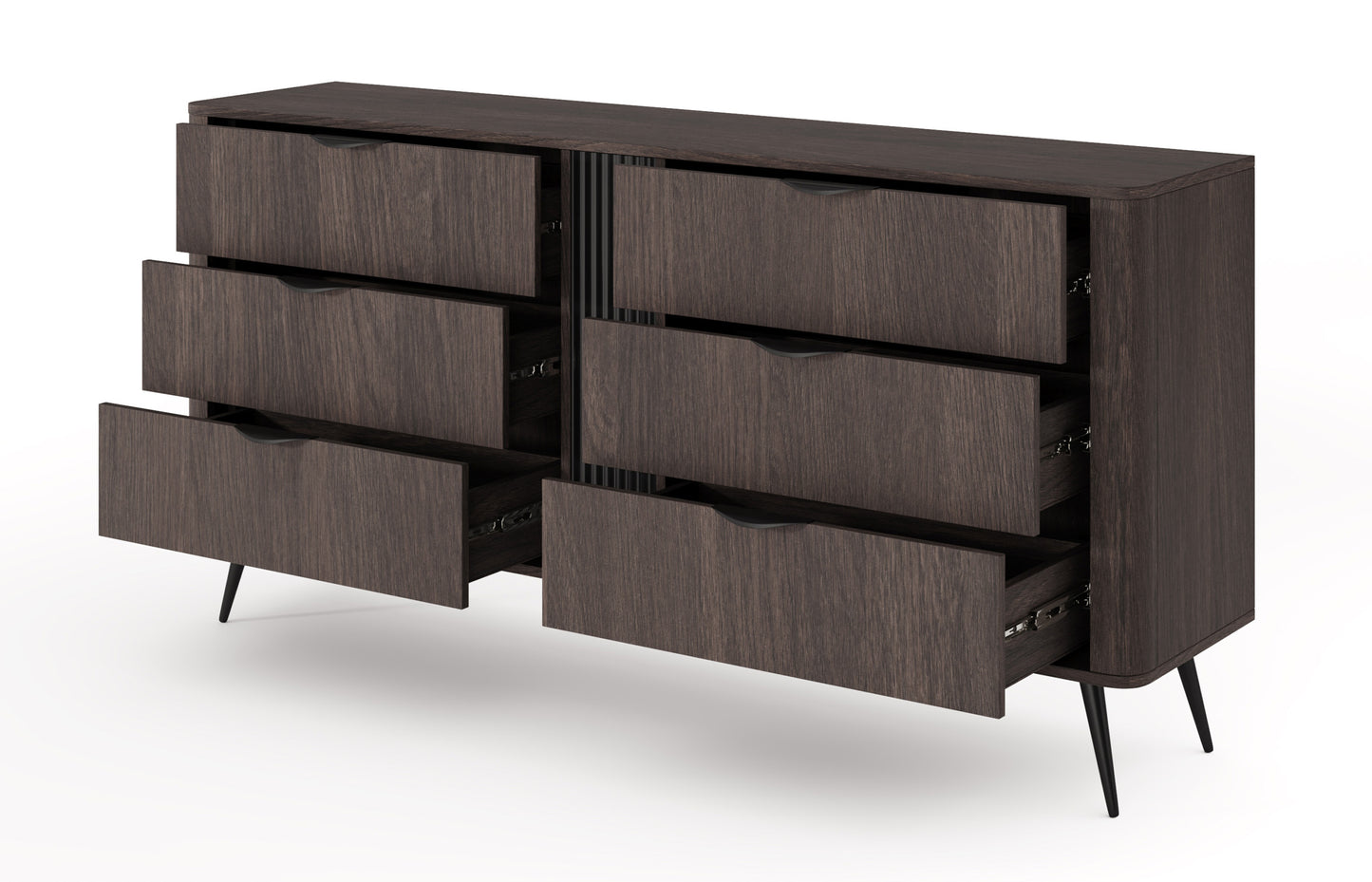 Kumode Verto 81/163/38 cm Dunin ozols - N1 Home