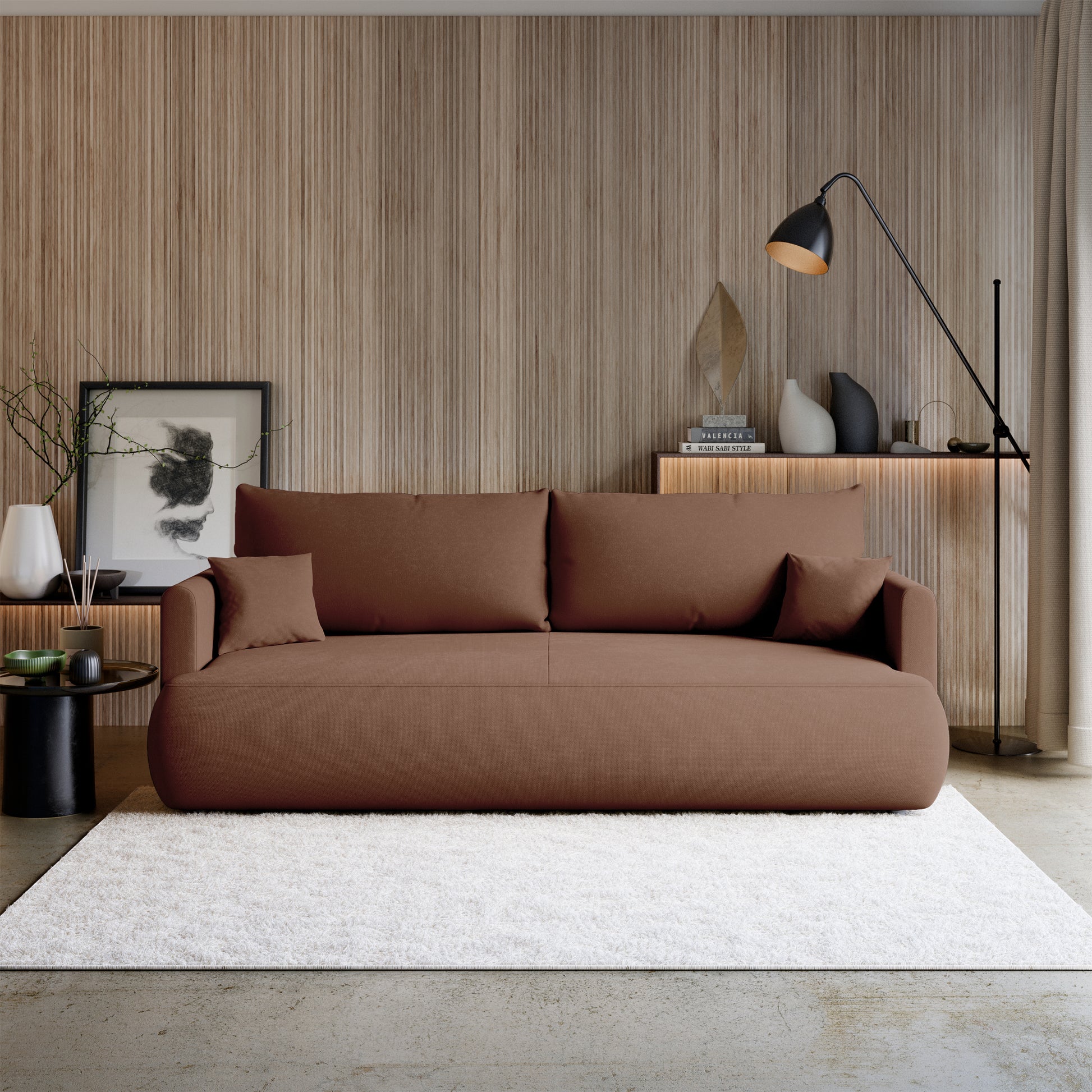 Dīvāns Ovors 226/90/97 cm Storm 54 - N1 Home