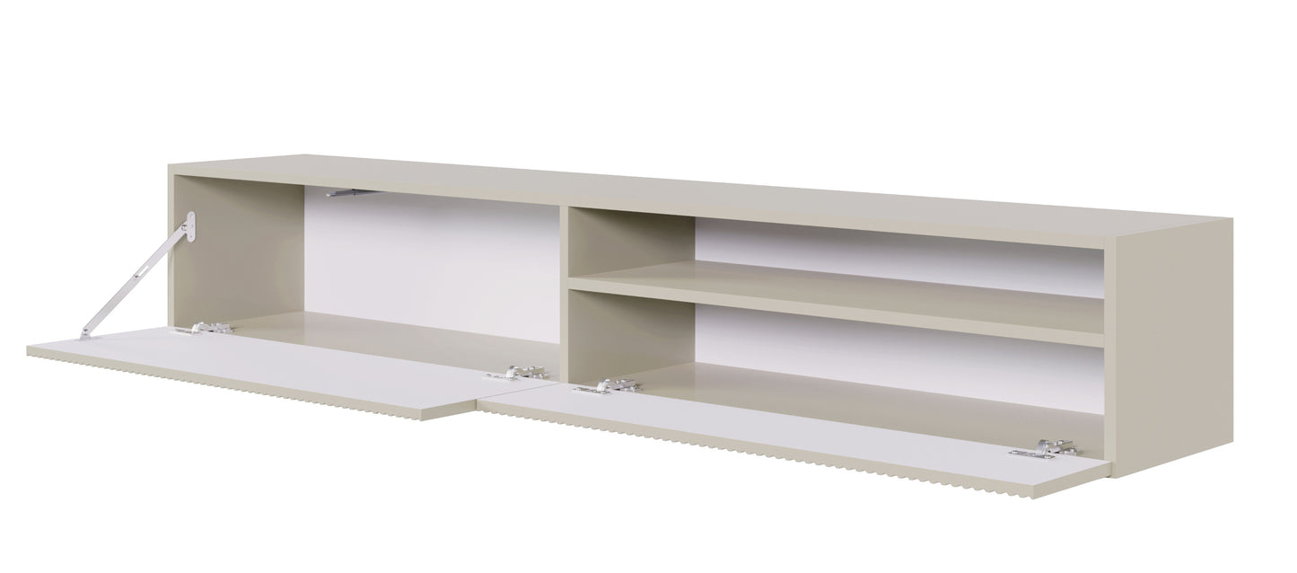 TV skapis Velda 175/28/31 cm bēšs