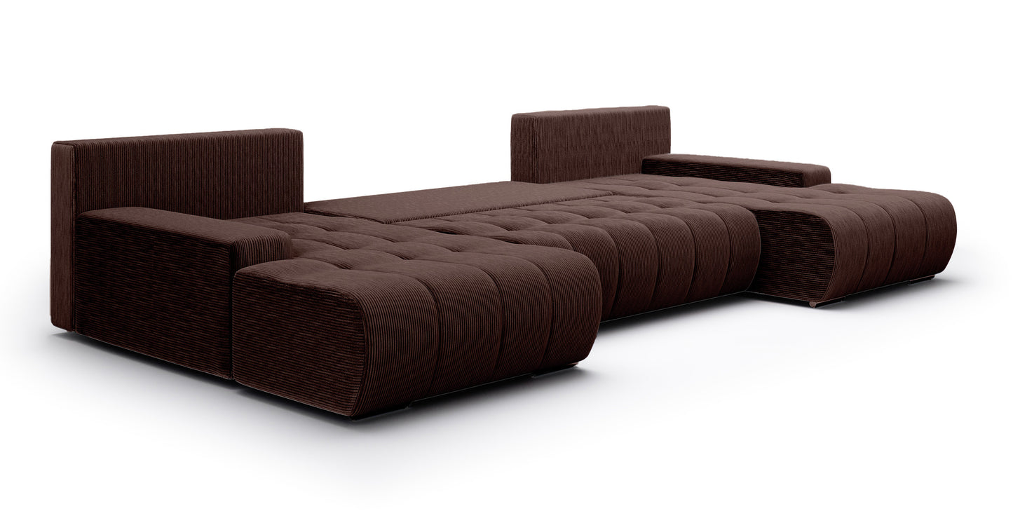 Dīvāns Magli U 85/350/185 cm Poso 06