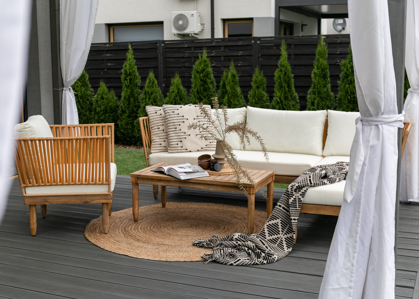 Dārza komplekts Ruta dabīgs - N1 Home