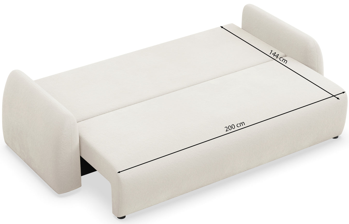 Dīvāns Nubo 244/85/93 cm Enjoy New Lux 54 - N1 Home