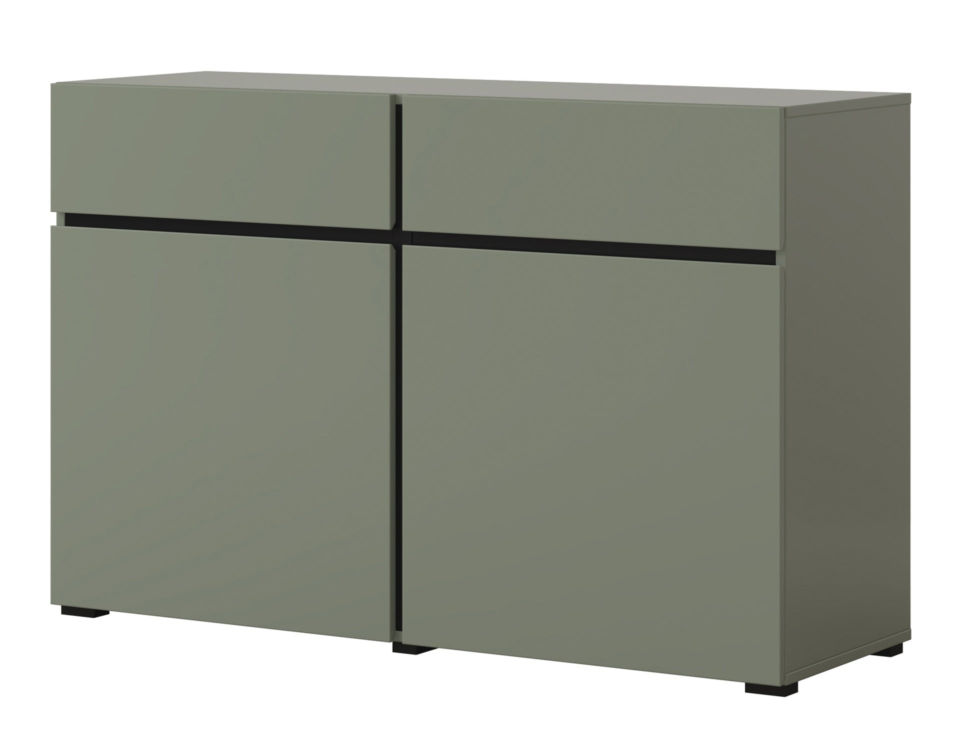 Kumode Kruzat 119/78/40 cm zaļs - N1 Home