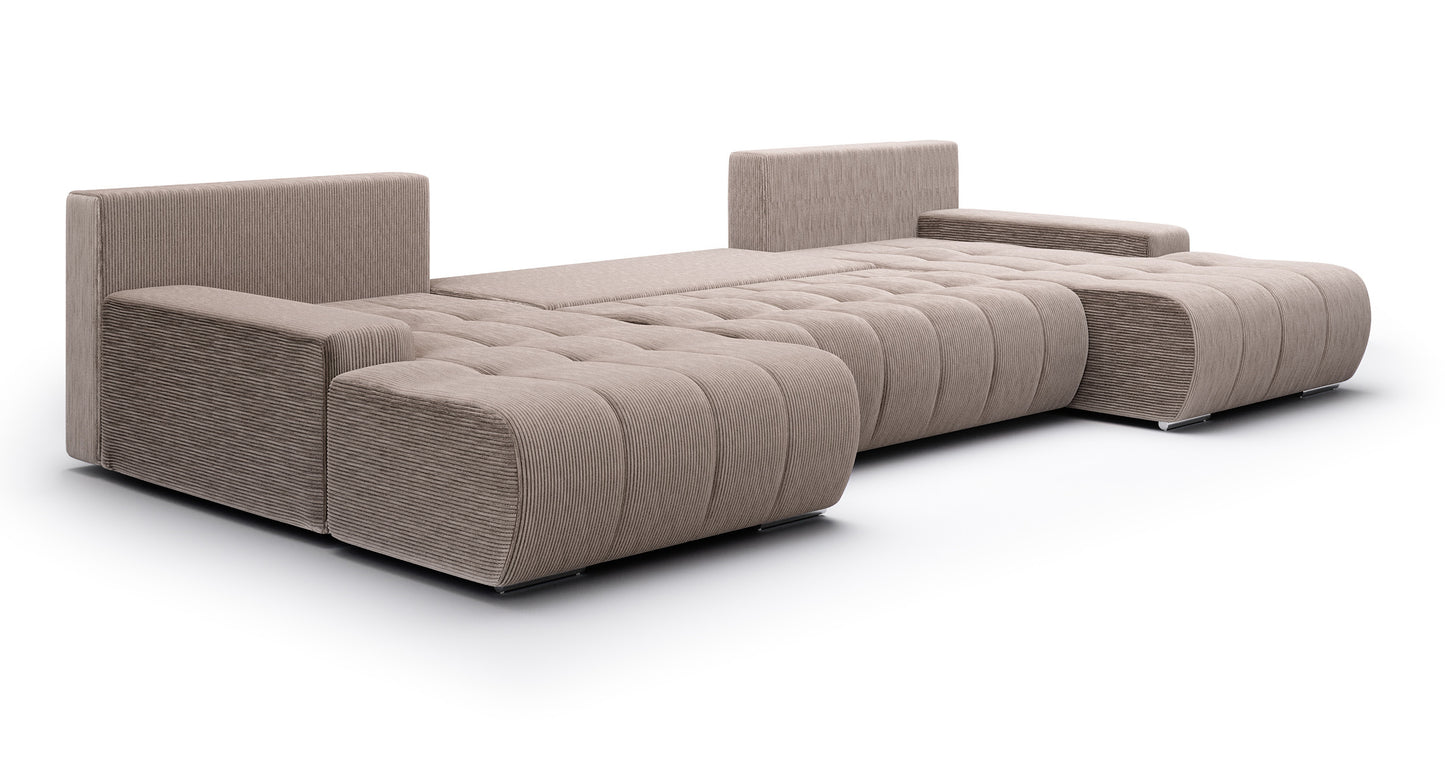 Dīvāns Magli U 85/350/185 cm Poso 02