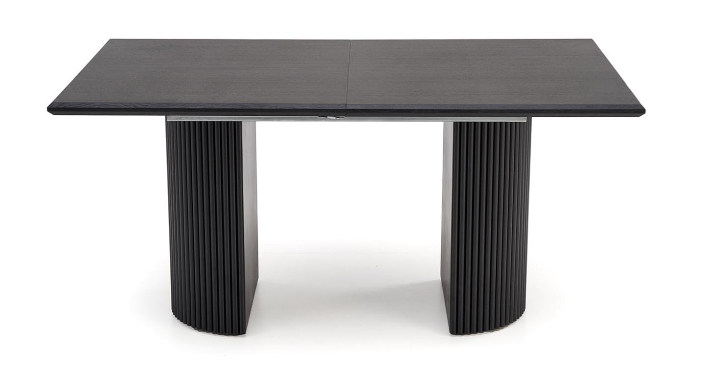 Galds Tavas 76/160-250/90 cm melns - N1 Home