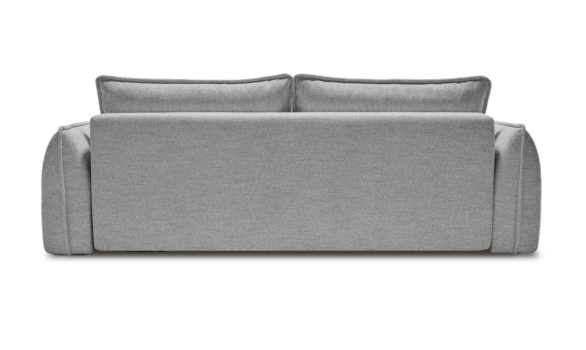 DEST Trīsvietīgais dīvāns, gaiši pelēks audums - N1 Home