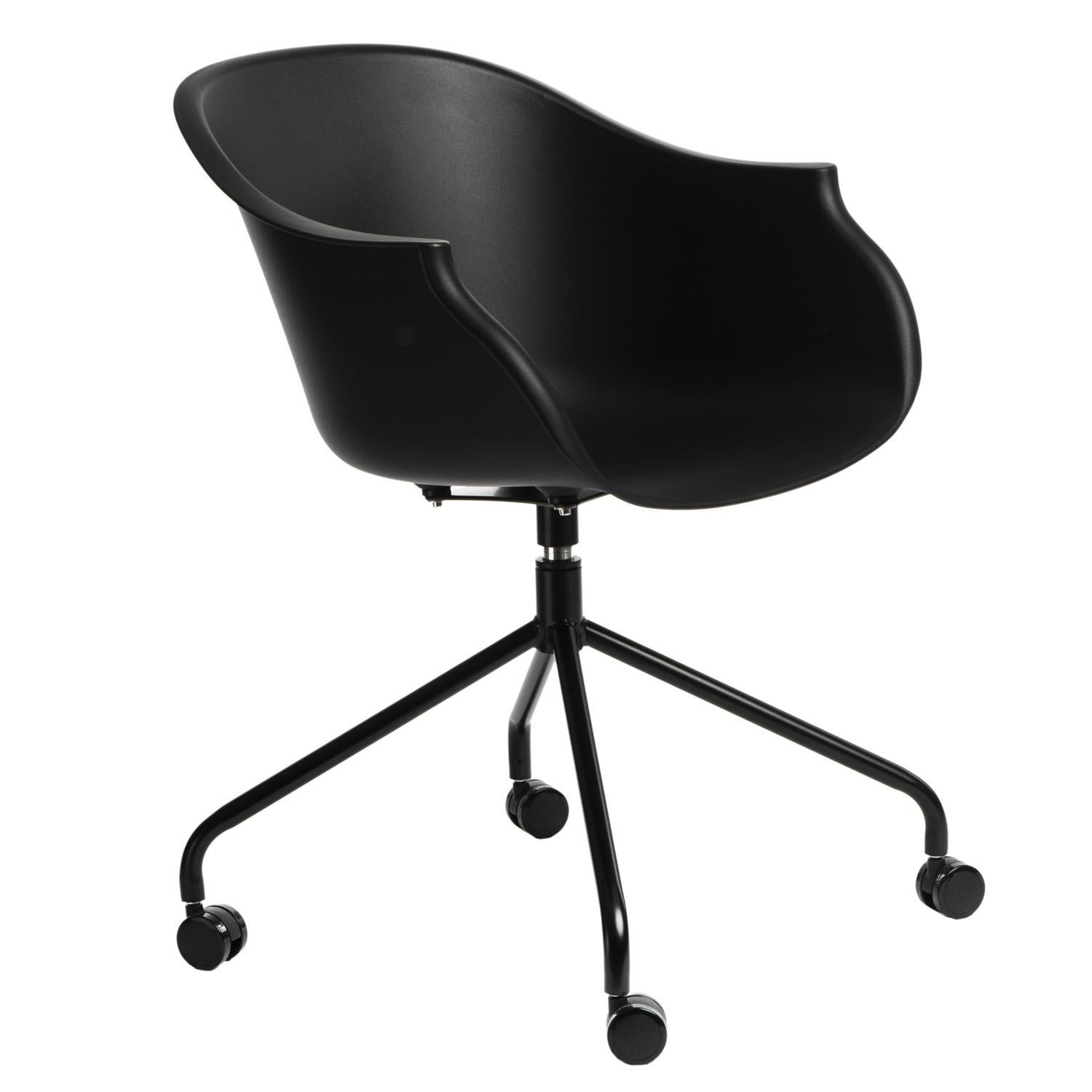 Krēsls Rou 78/56/56,5 cm melns - N1 Home