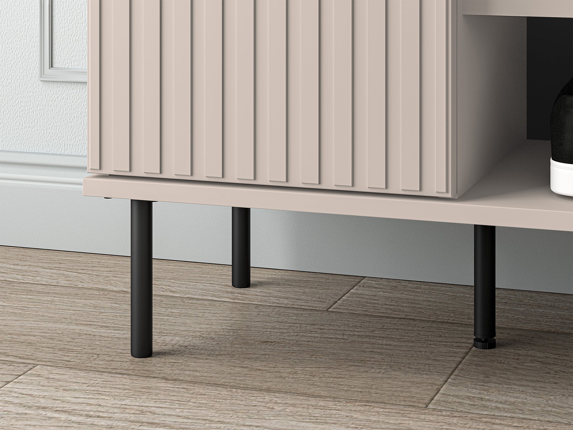 Apavu skapis Galeto 55/102/34 cm bēšs - N1 Home