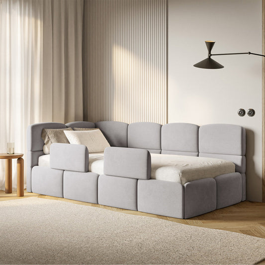 Gulra ar matraci Clod 220/88/110 cm Piano 13 - N1 Home