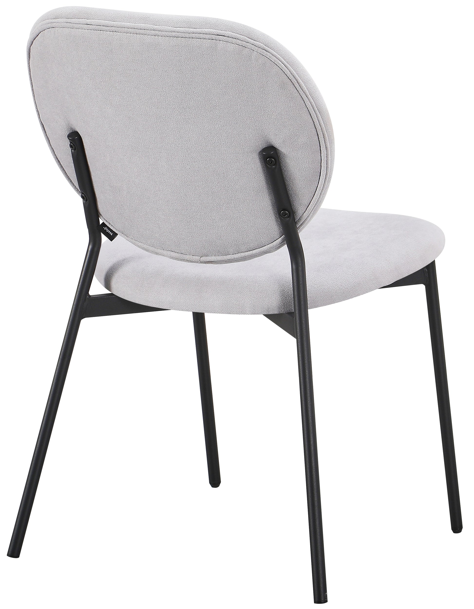 Krēsls Brokt 79/49/56 cm gaiši pelēks - N1 Home