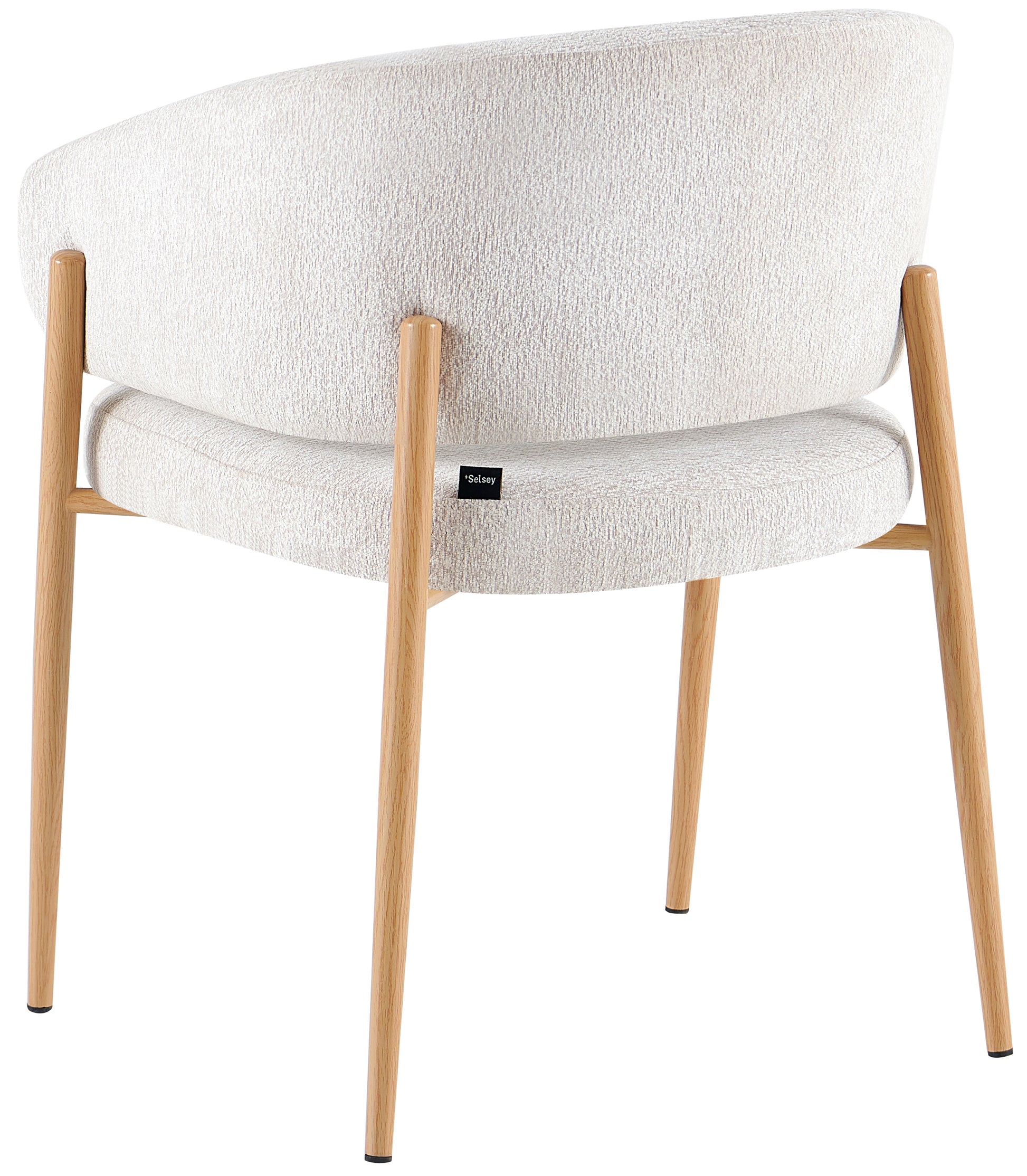 Krēsls Resil 57/82/58 cm bēšs/ozols - N1 Home