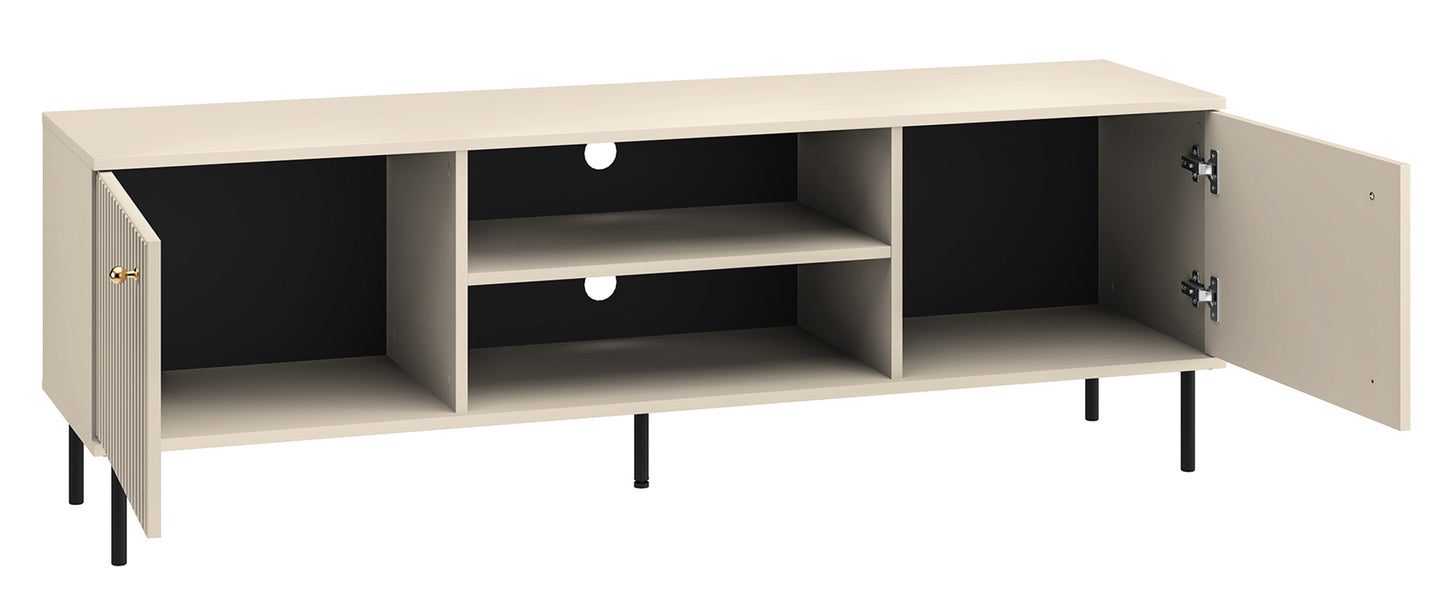 TV skapis Galeto 53/160/40 cm bēšš - N1 Home