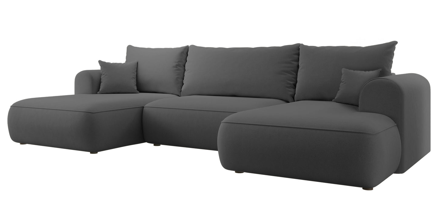 Dīvāns Ovors U 380/95/167 cm Castel 93 - N1 Home