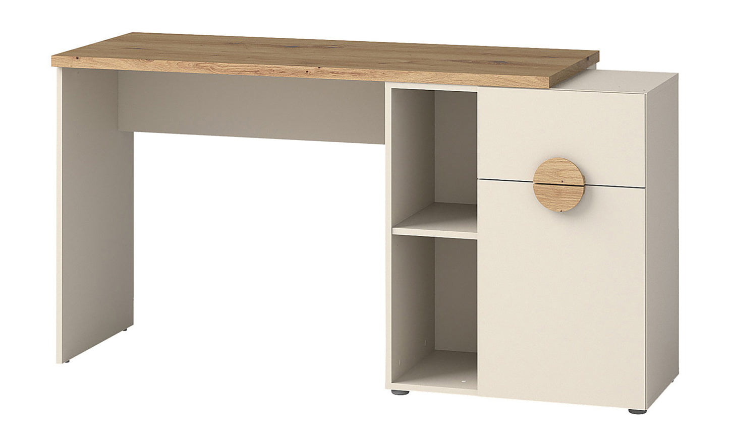 Rakstāmgalds Mdod 170x54x79 cm bēšs/artisan ozols - N1 Home