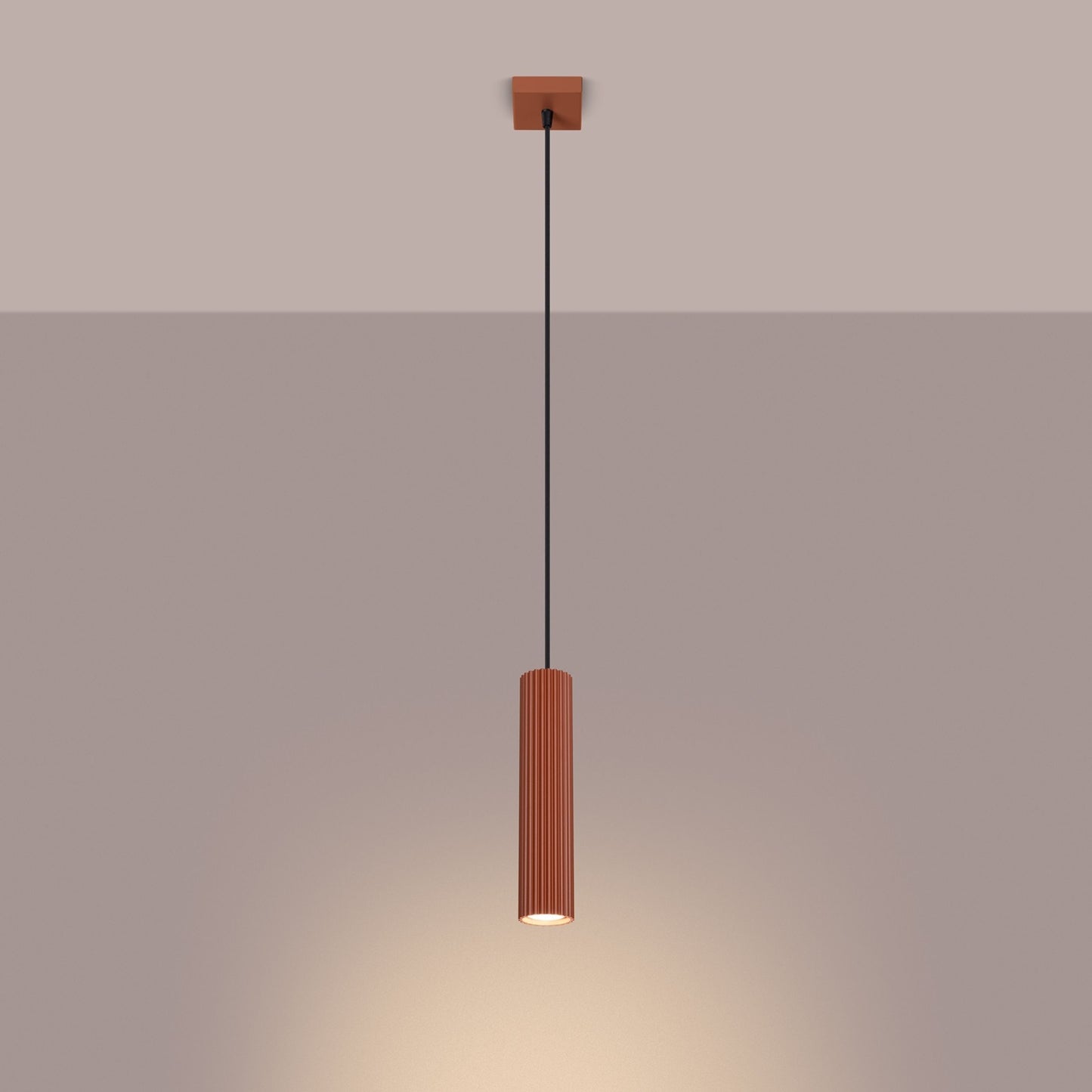 BONKAR x1 piekaramā lampa, sarkans okers - N1 Home