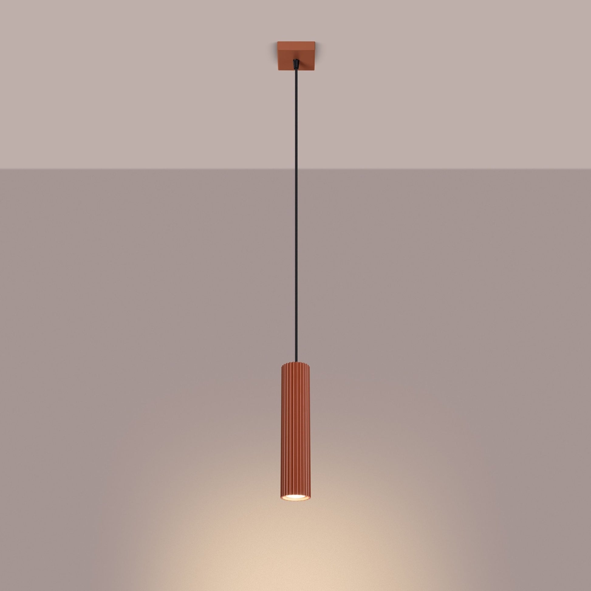 BONKAR x1 piekaramā lampa, sarkans okers - N1 Home