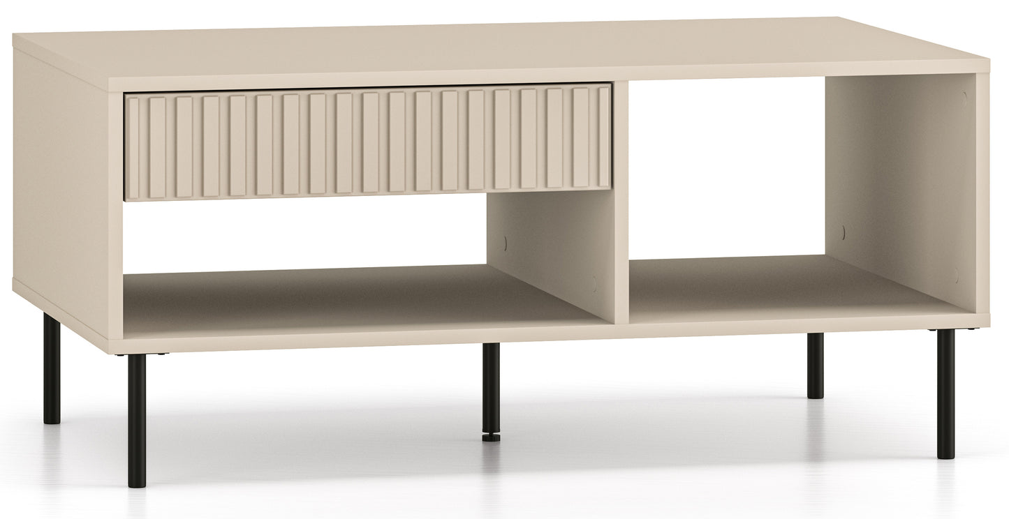 Kafijas galds Galeto 48/100/60 cm bēšs - N1 Home