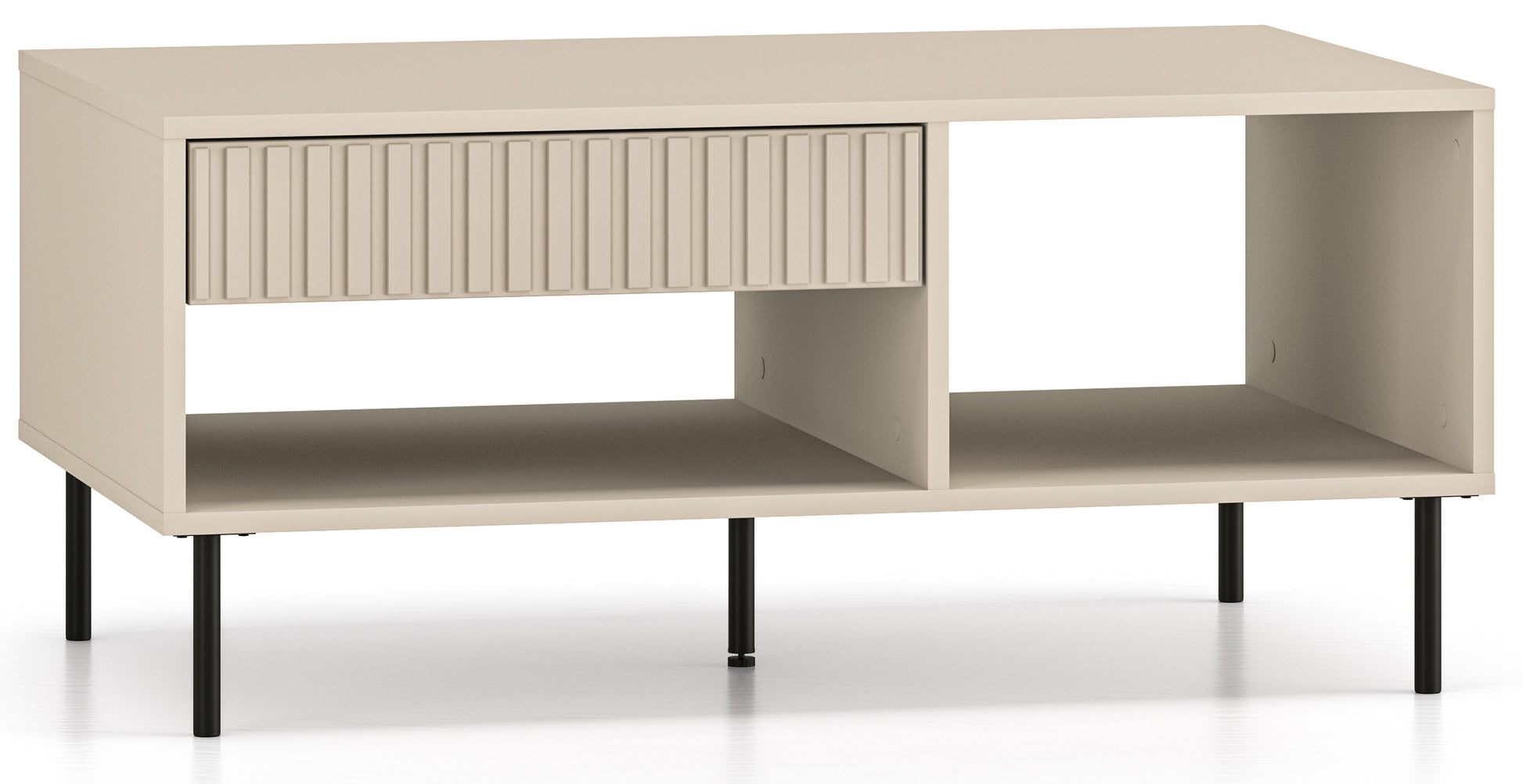 Kafijas galds Galeto 48/100/60 cm bēšs - N1 Home