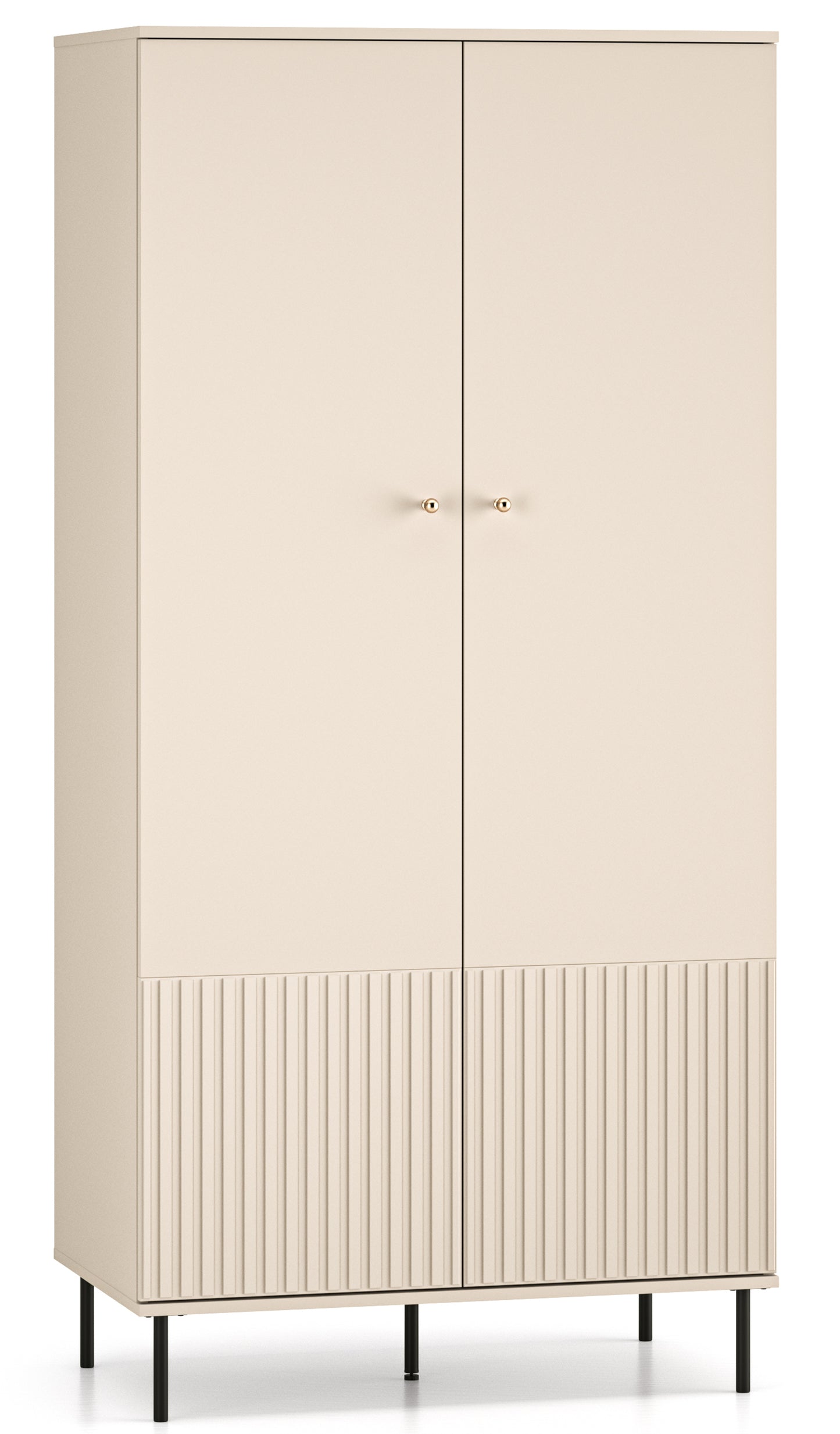 Skapīs Galeto 190/92/53 cm bēšs - N1 Home