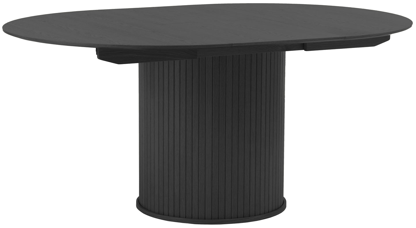 Galds Gativs 75/167/120 cm melns ozols - N1 Home