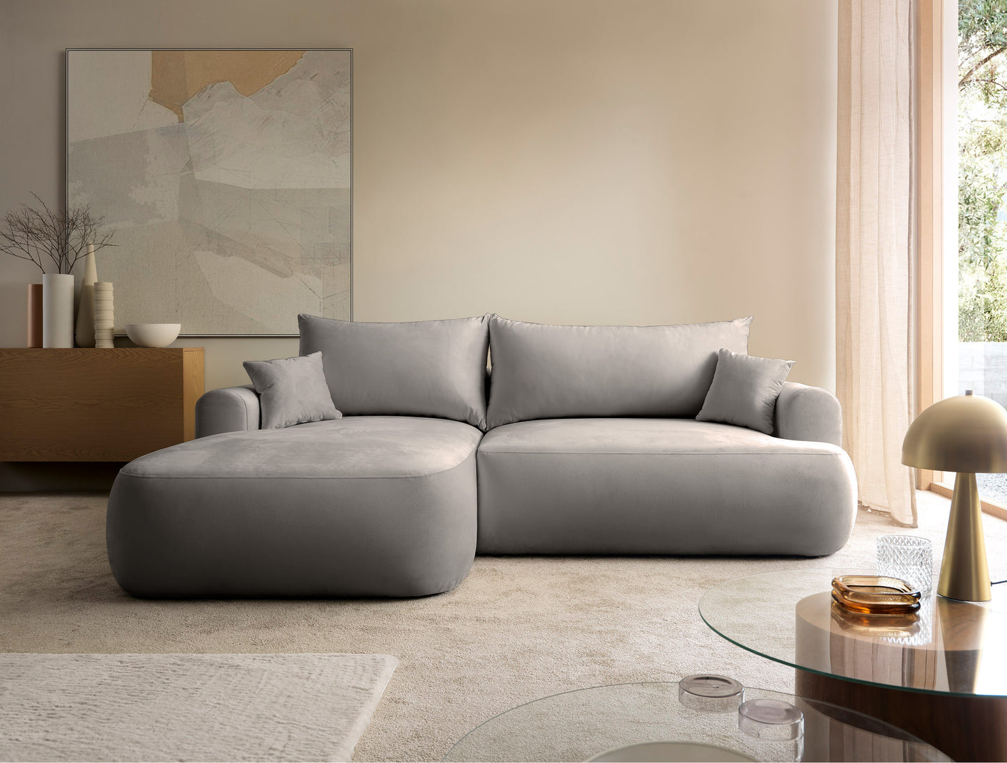 Dīvāns Ovors 260/93/165 cm Piano 13 - N1 Home