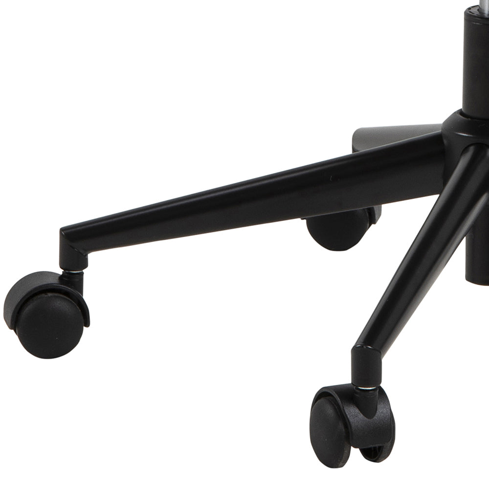 Biroja krēsls ar regulējamu augstumu Loka eko-āda 91/58/58 cm brūns - N1 Home