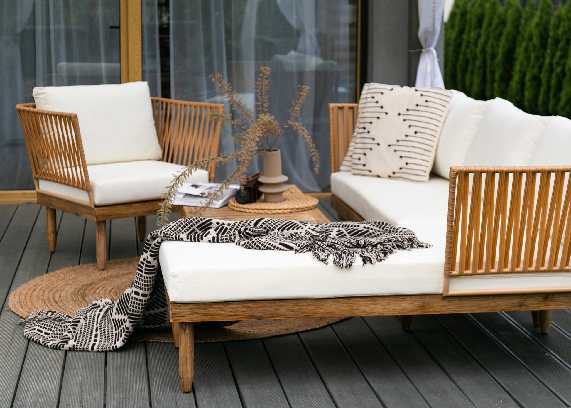 Dārza komplekts Ruta dabīgs - N1 Home