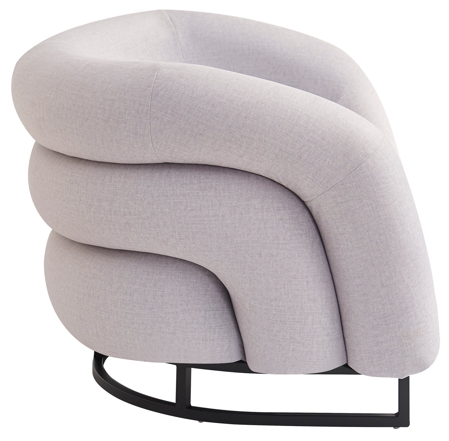 Krēsls Flossa 65/85/78 cm gaiši pelēks