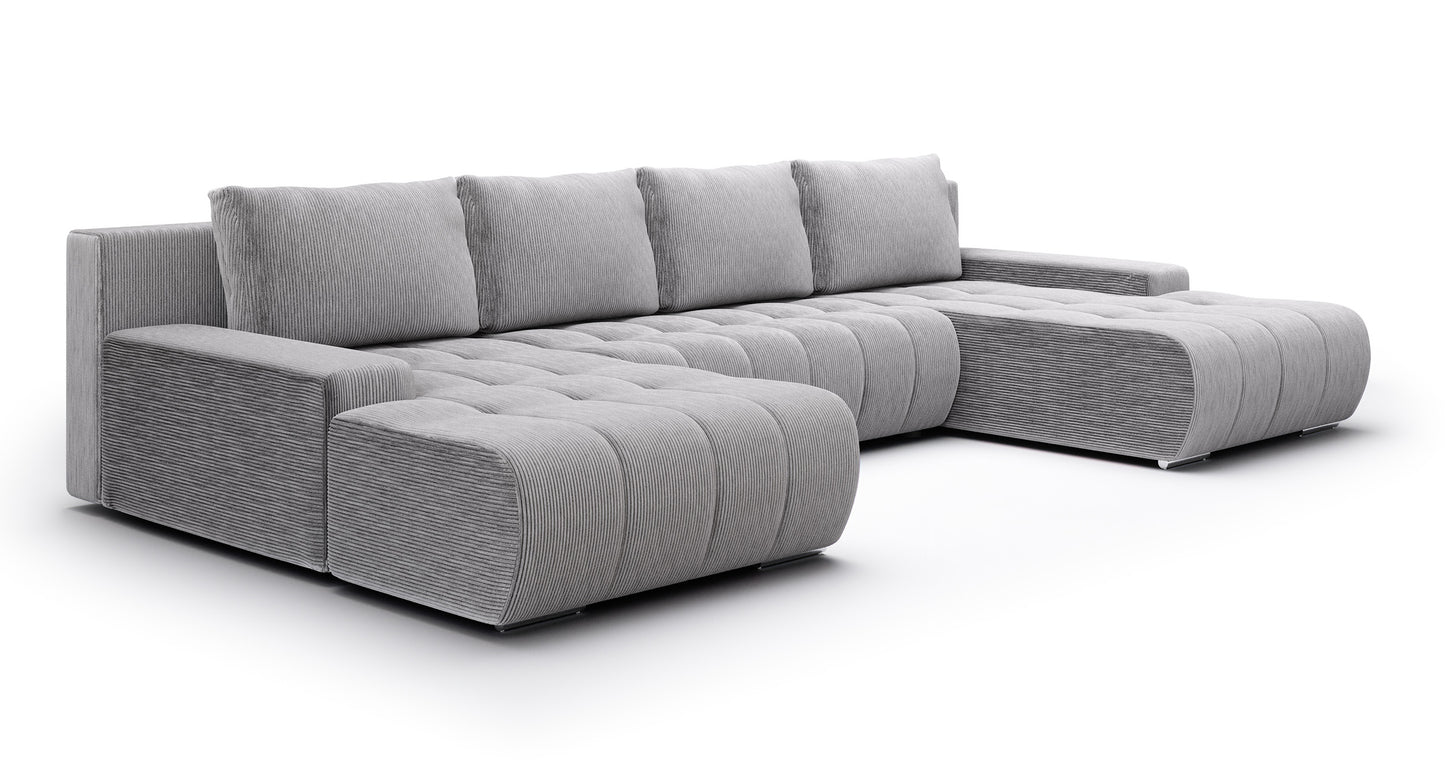 Dīvāns Magli U 85/350/185 cm Poso 55