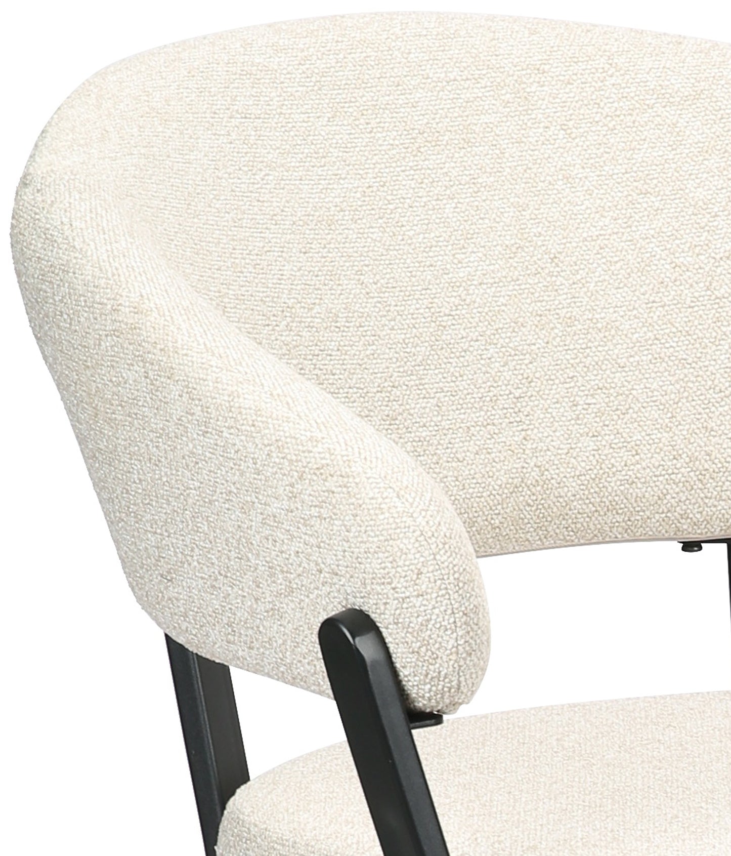 Krēsls Corals 76.5/59/57 cm bēšs bukle - N1 Home