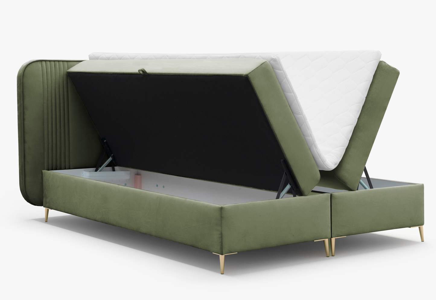 Kontinentālā gulta Clarens 140/160/180x200 cm Magic Velvet 2243 - N1 Home